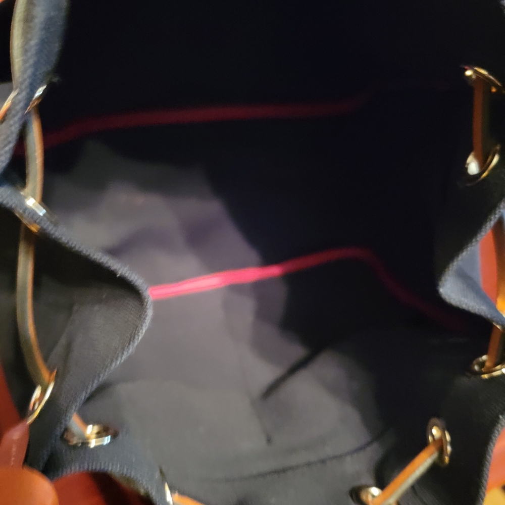 Dooney & Bourke Canvas Drawstring 25 Bag - Picture 5 of 9